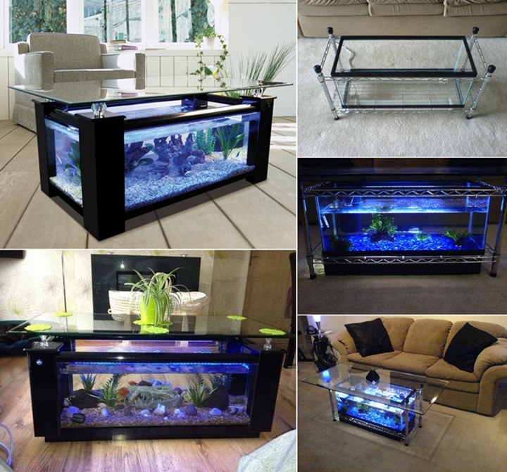 Spectacular DIY Fish Tank Coffee Table - Free Guide and Tutorial