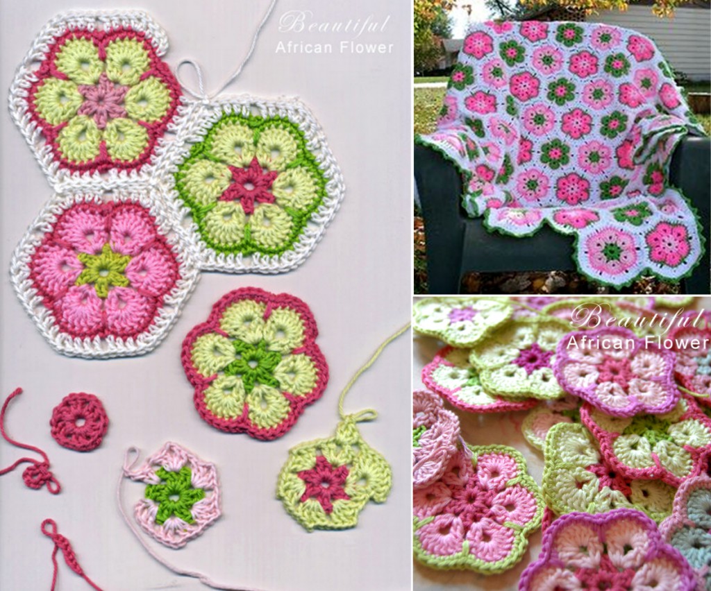 Wonderful DIY Beautiful Crochet African Flower