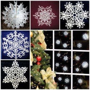 diy DIY Snowflake  Christmas ornaments Pretty Wonderful paper for snowflake Ornaments Paper