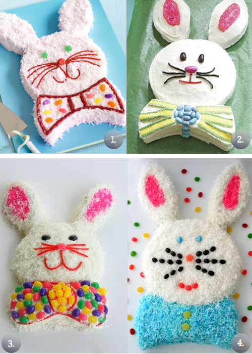 25 Wonderful DIY Easter Bunny Cakes