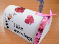DIY Frozen Valentine’s Box 200x150 9 Valentine’s Day Mailboxes for Kids